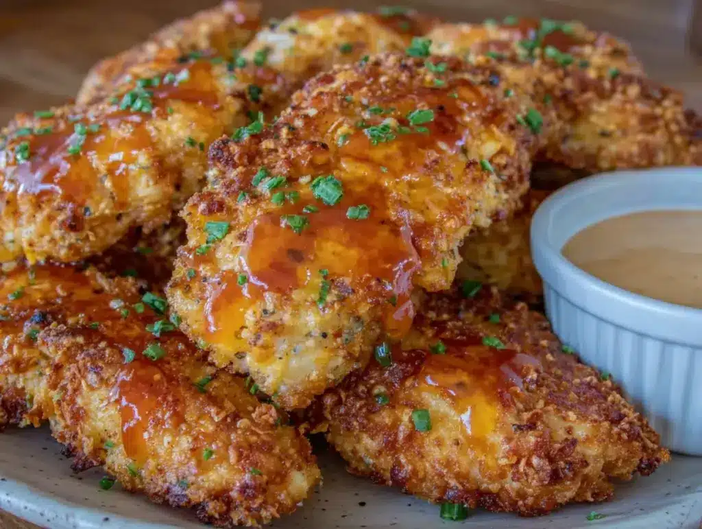 crispy crack chicken tenders - featured image