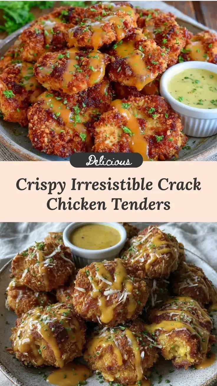 crispy crack chicken tenders recipe