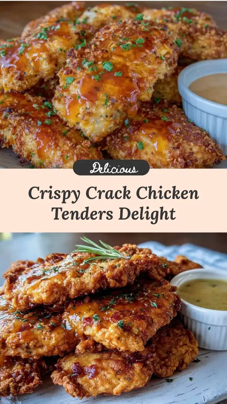 crispy crack chicken tenders recipe