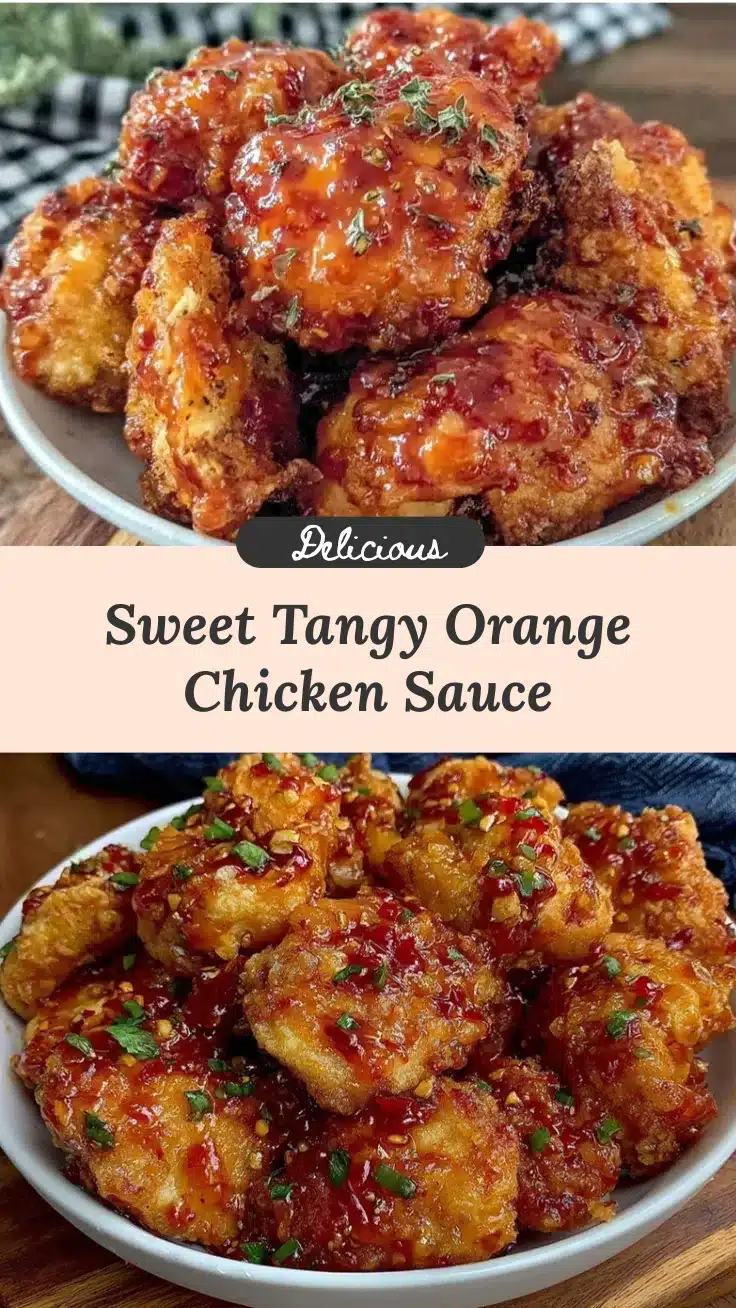 crispy orange chicken sauce recipe