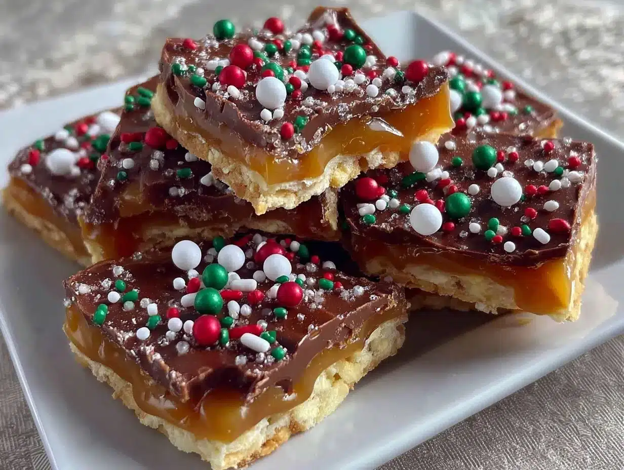 crispy saltine toffee preparation steps