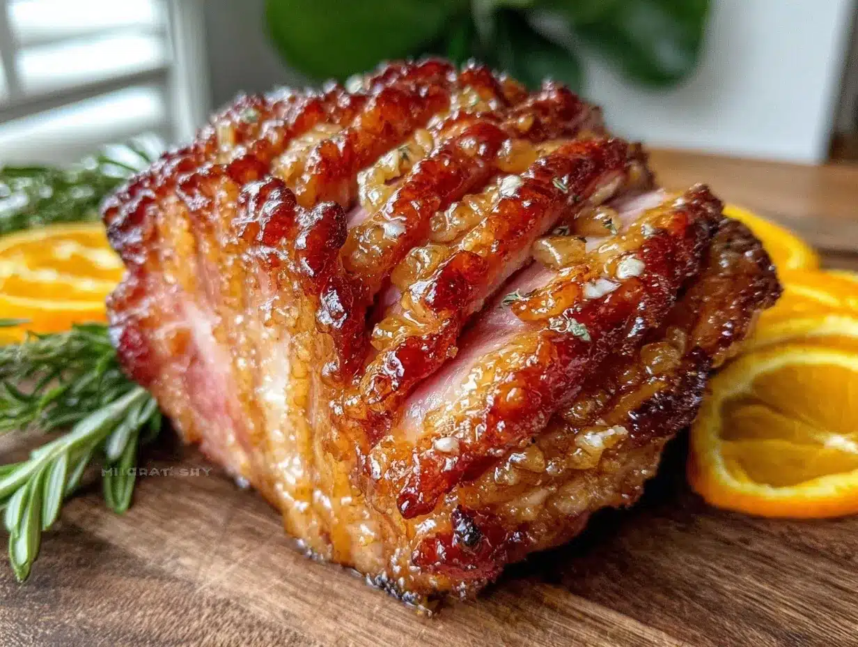 honey glazed ham recipe preparation steps