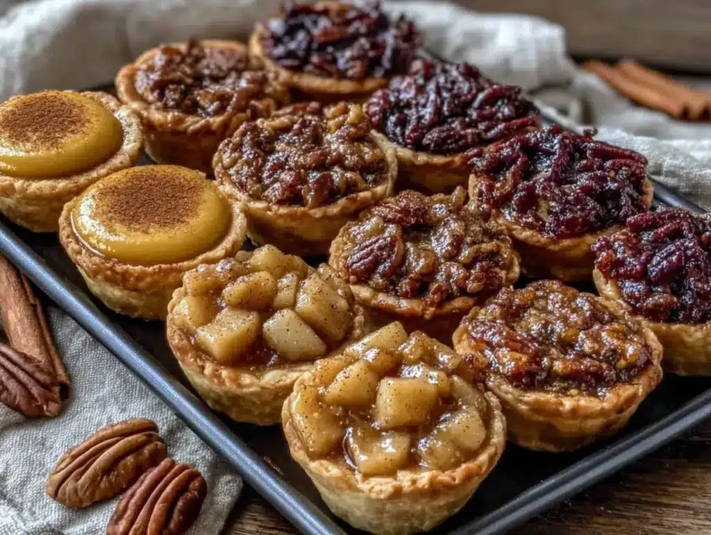 mini Thanksgiving pies - featured image
