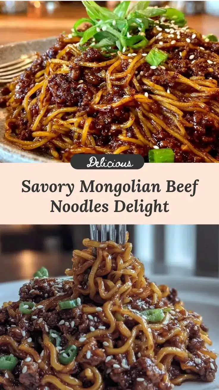 mongolian ground beef noodles recipe