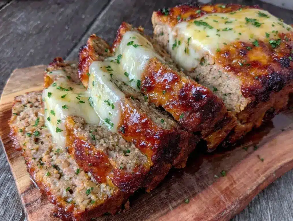 parmesan chicken meatloaf - featured image