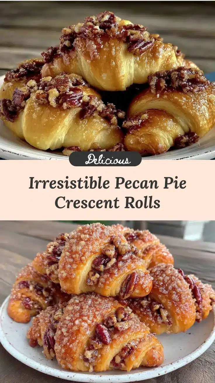 pecan pie crescent rolls recipe