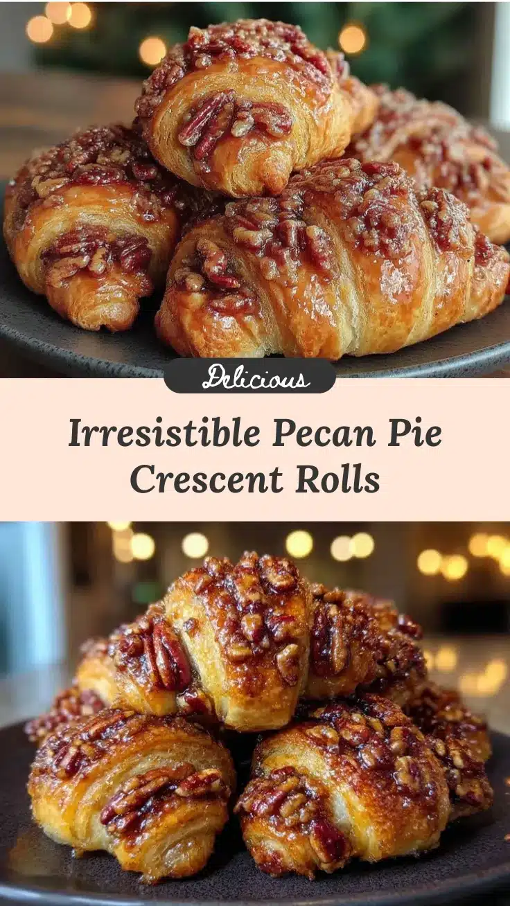 pecan pie crescent rolls recipe