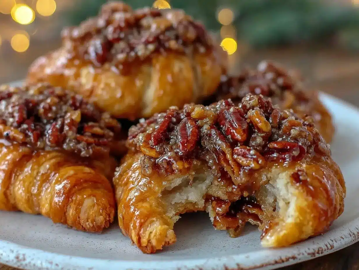 pecan pie crescents preparation steps