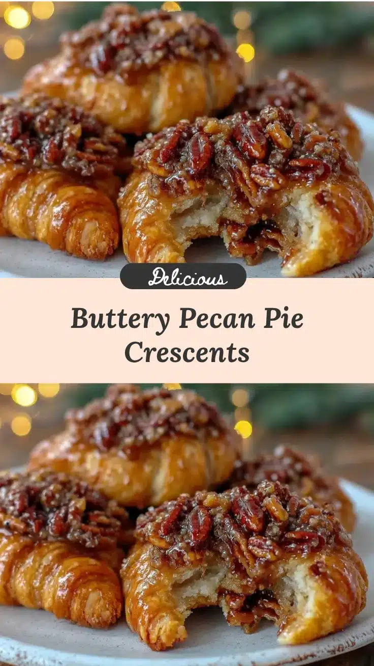 pecan pie crescents recipe