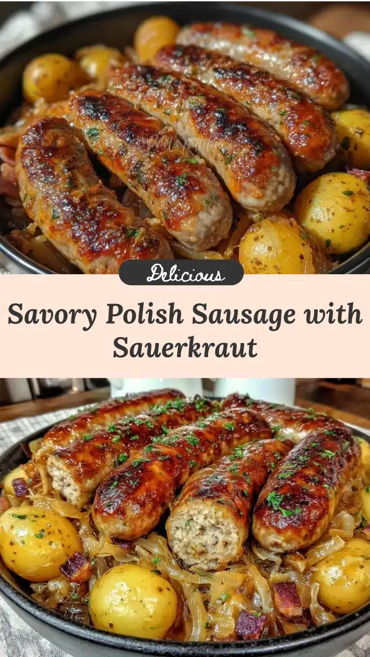 Polish sausage and sauerkraut recipe