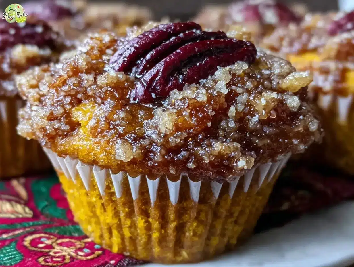 pumpkin pecan muffins preparation steps