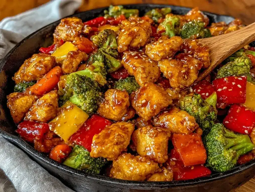 quick chicken stir fry recipe - featured image