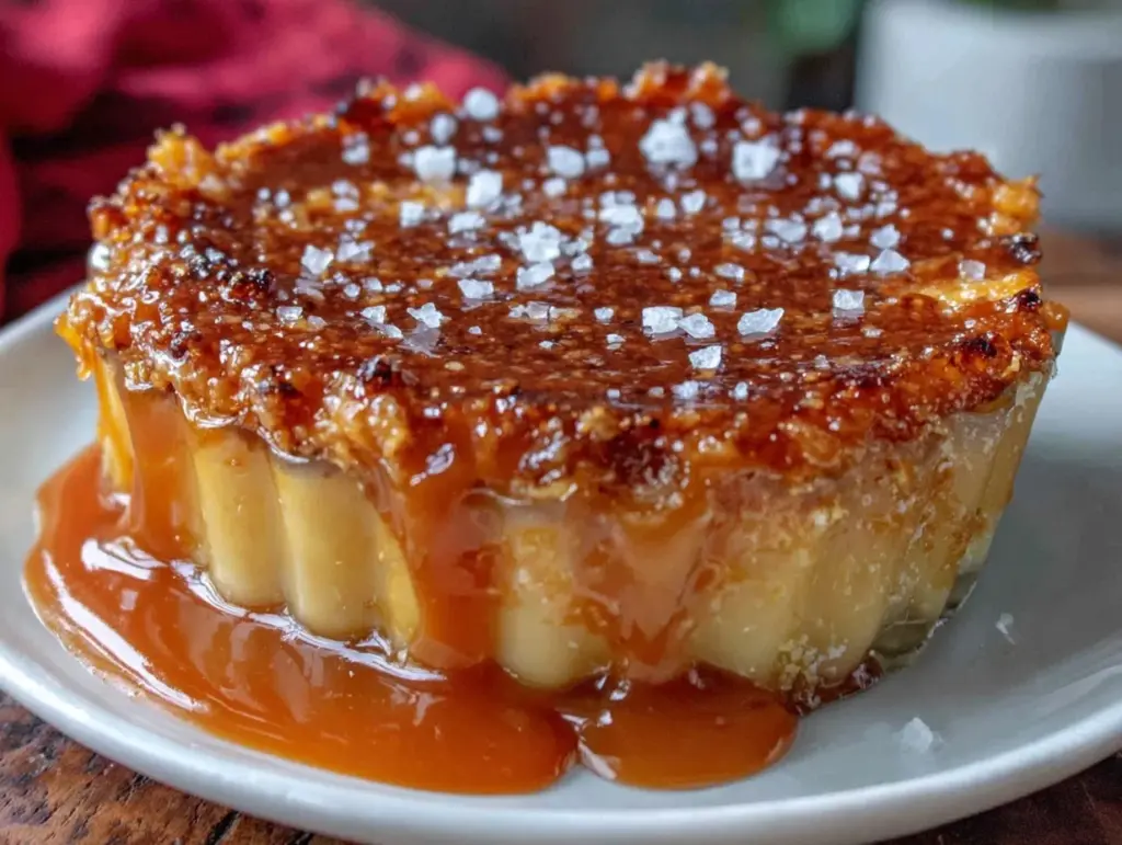 salted caramel dessert - featured image