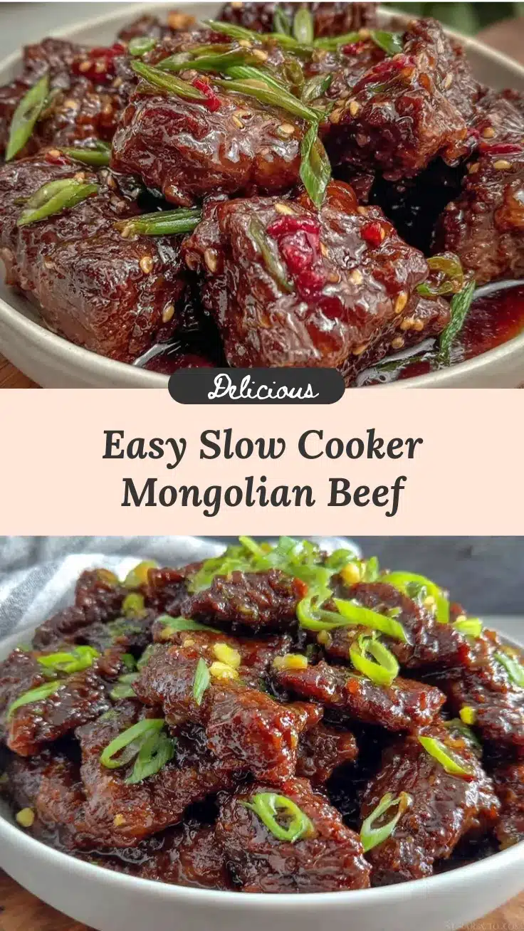 slow cooker mongolian beef recipe