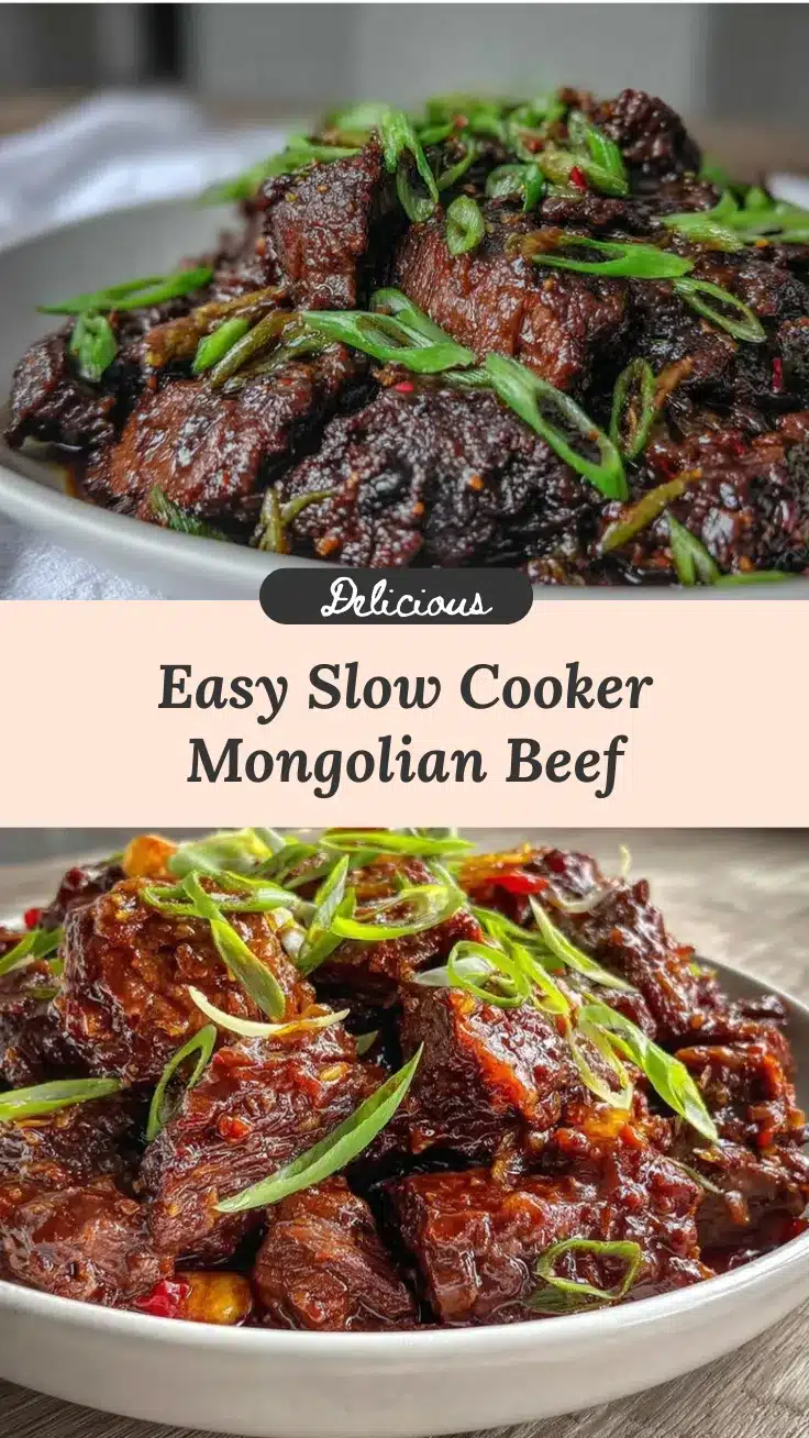 slow cooker mongolian beef recipe