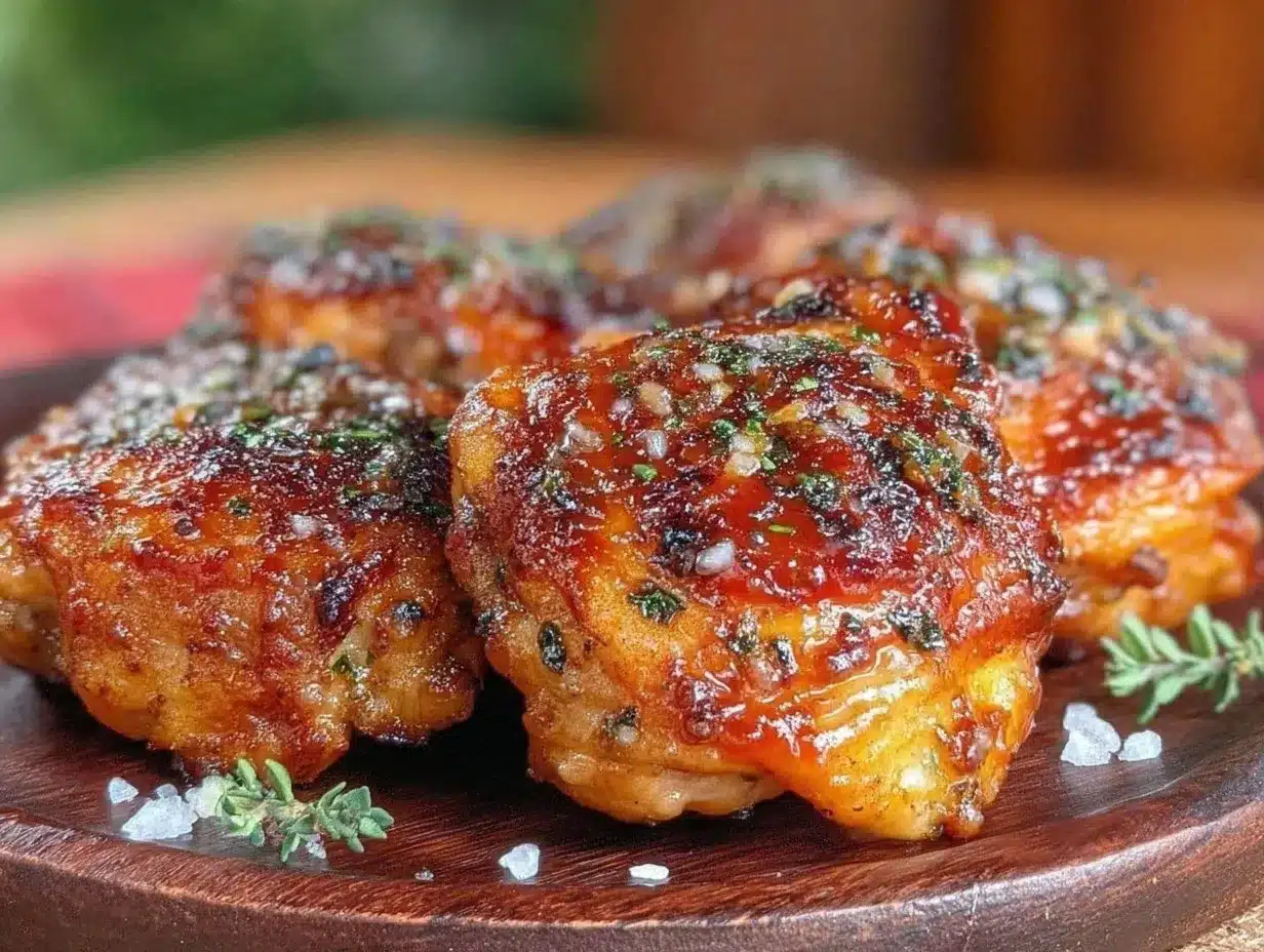tender bbq chicken thighs preparation steps