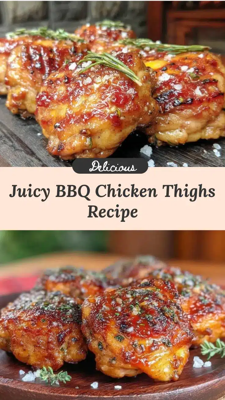 tender bbq chicken thighs recipe