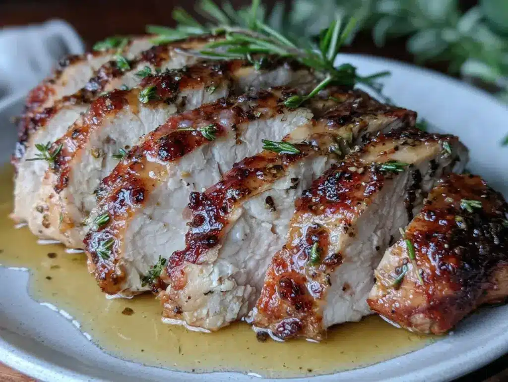 tender crockpot turkey breast - featured image