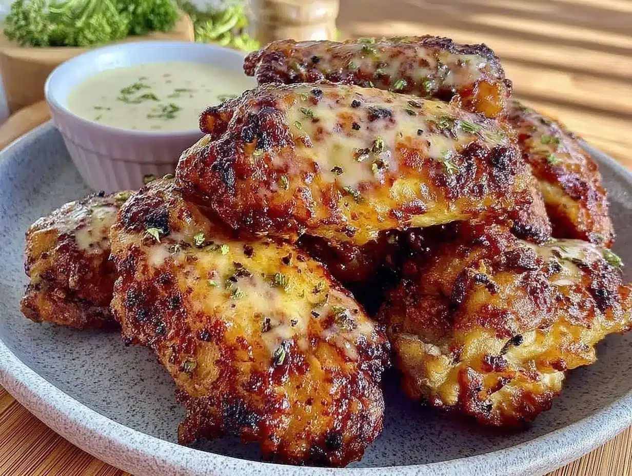 air fryer crispy wings preparation steps