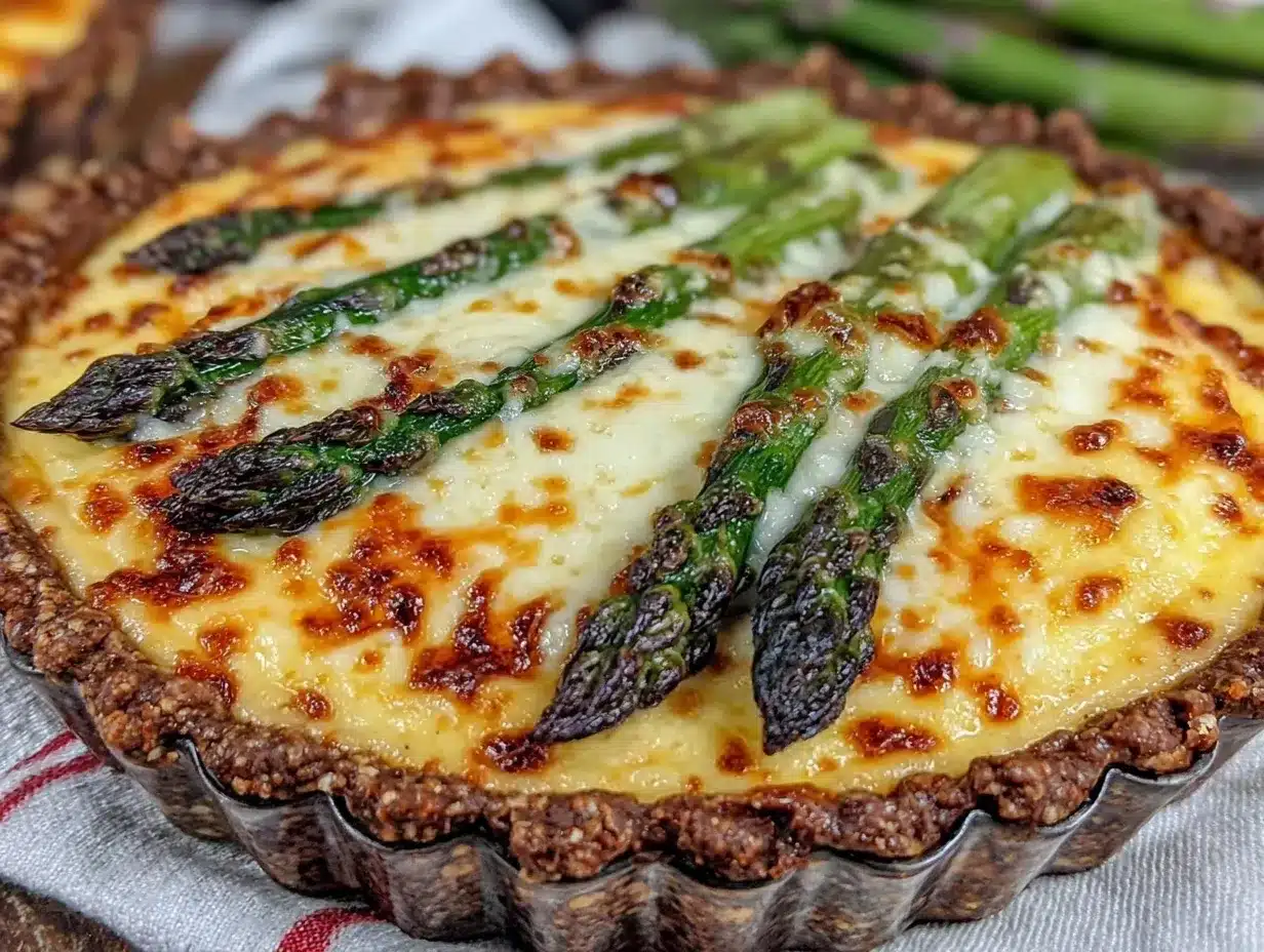 asparagus gruyere quiche preparation steps