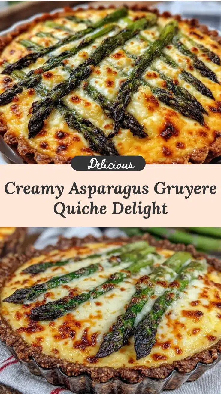 asparagus gruyere quiche recipe