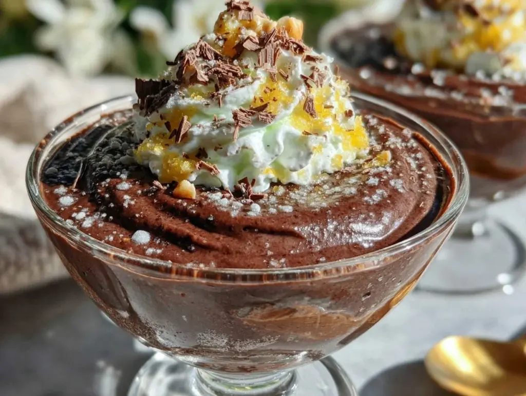 Baileys Irish Cream chocolate mousse - featured image