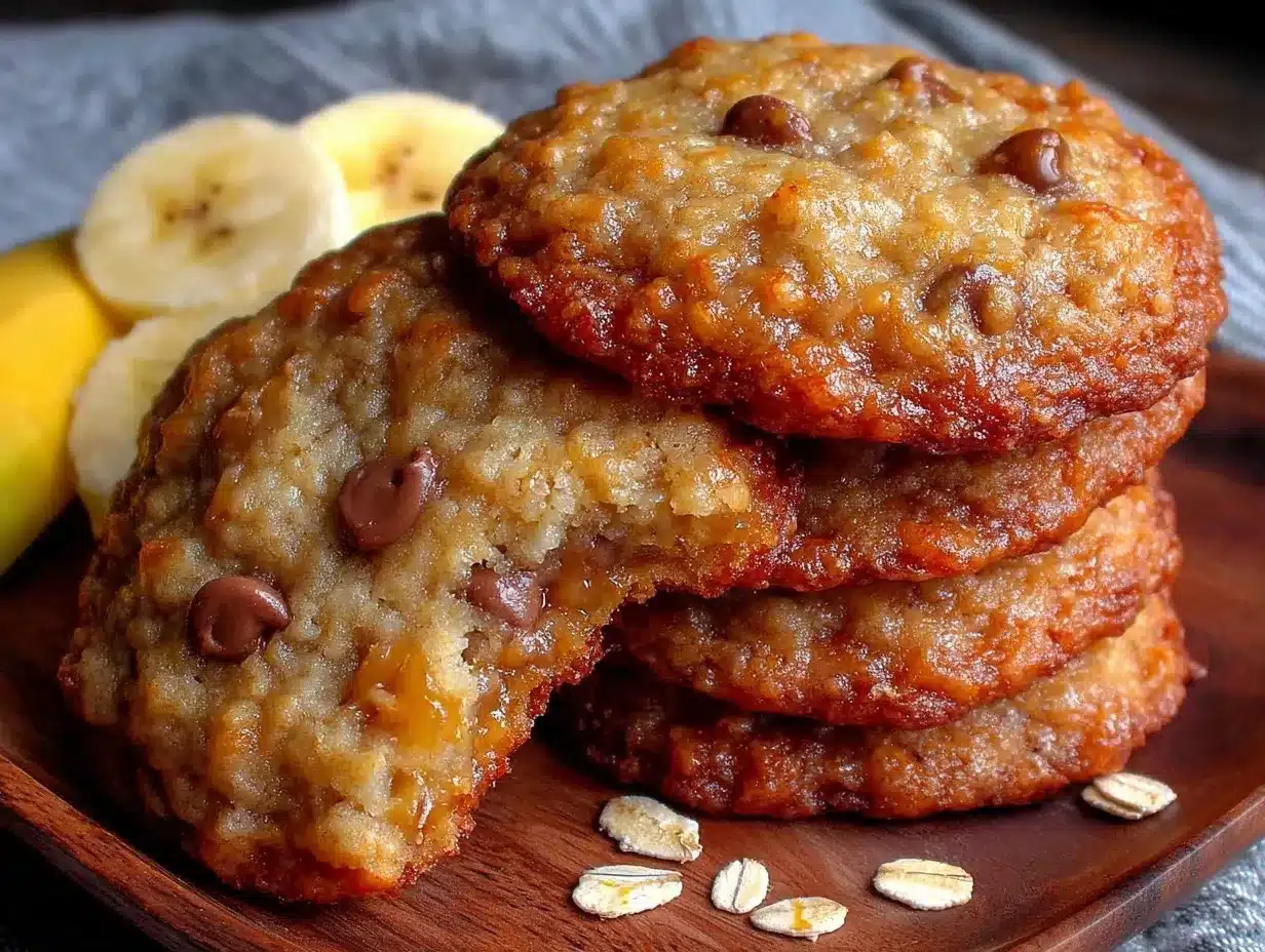 banana oatmeal breakfast cookies preparation steps