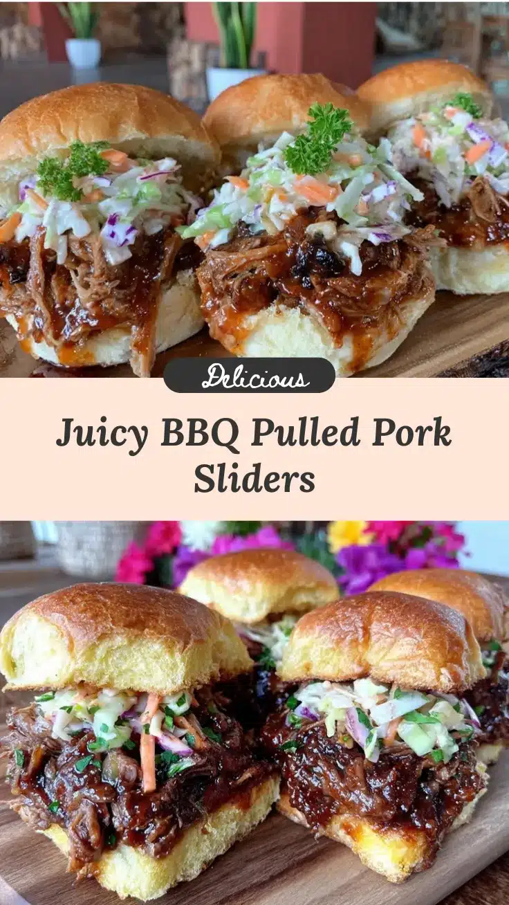 BBQ pulled pork sliders recipe