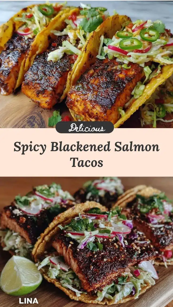 blackened salmon tacos recipe