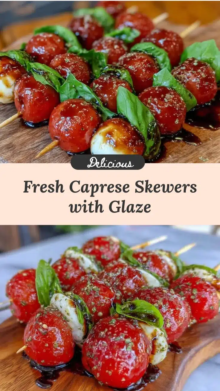 Caprese skewers recipe recipe