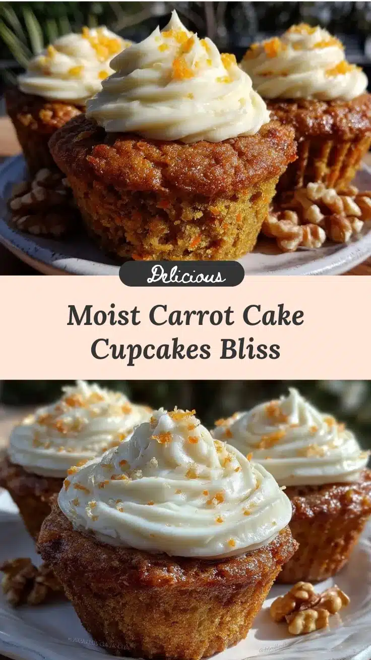 carrot cake cupcakes recipe