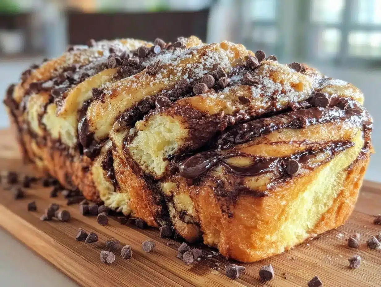 chocolate babka preparation steps