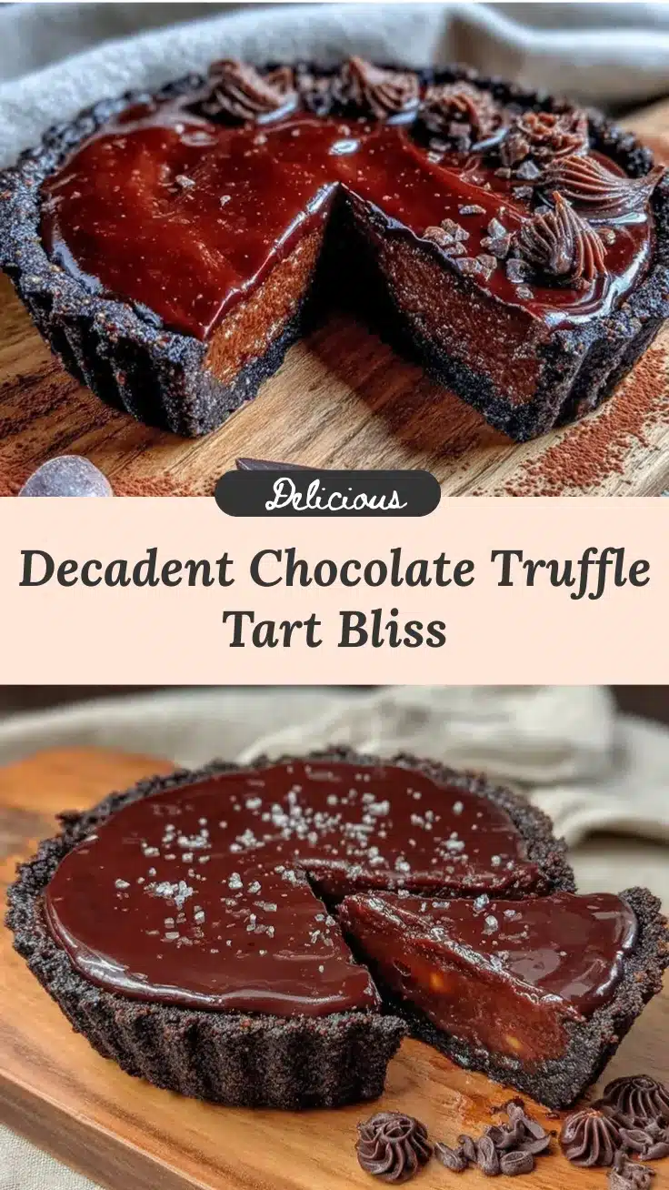 chocolate truffle tart recipe recipe