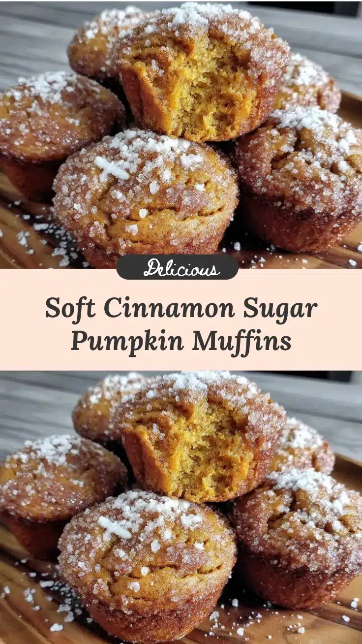 cinnamon sugar pumpkin muffins recipe