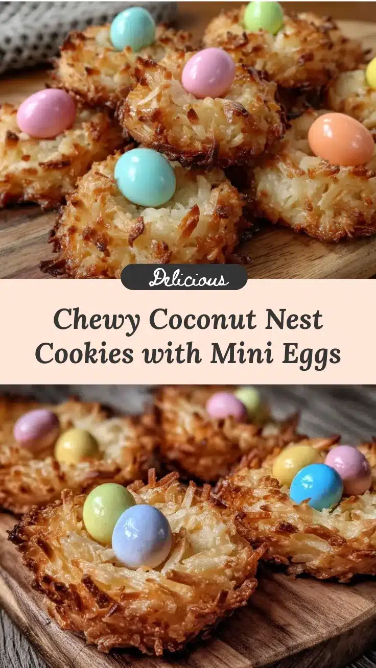 coconut nest cookies recipe