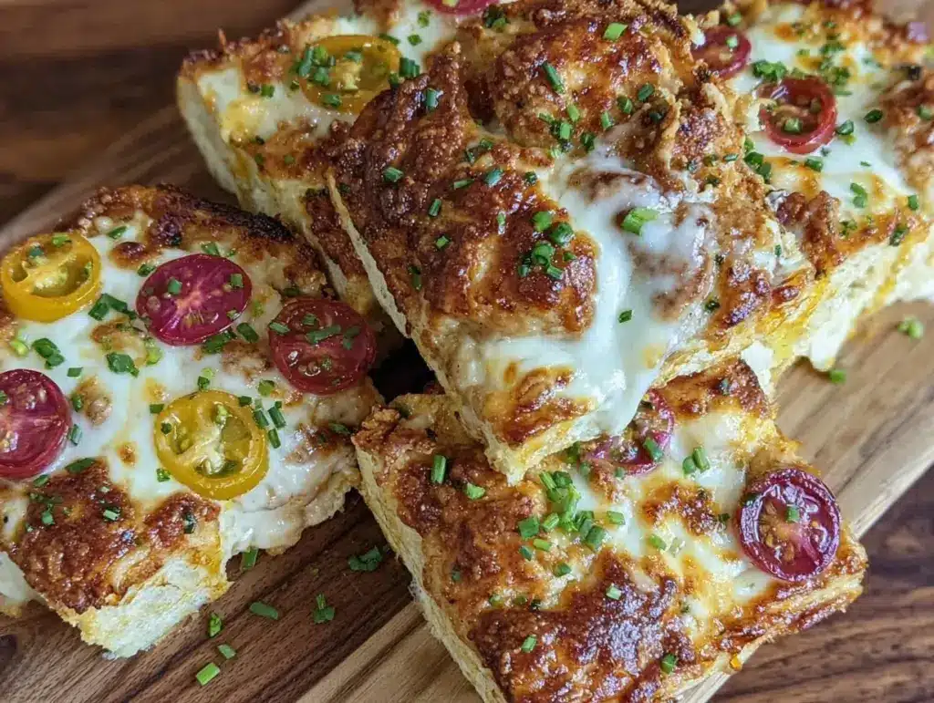 crispy ranch pizza melts - featured image