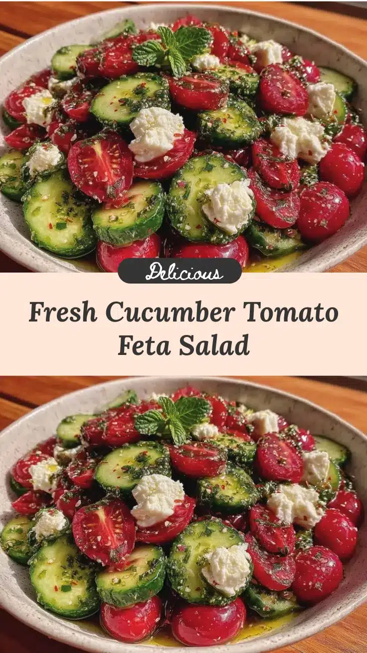 cucumber tomato feta salad recipe