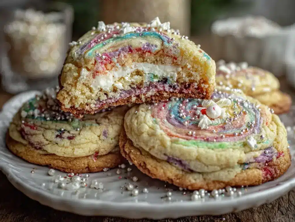 Dr. Seuss Rainbow Tea Party Cookies - featured image