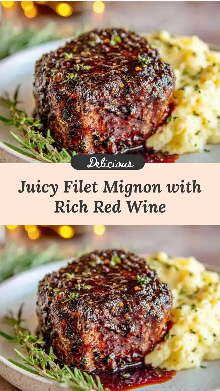 filet mignon with red wine reduction recipe