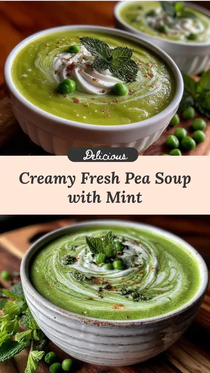 fresh pea soup recipe