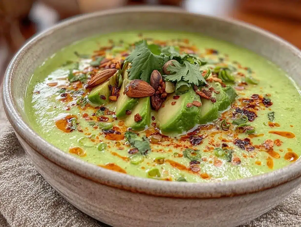 green goddess detox soup preparation steps