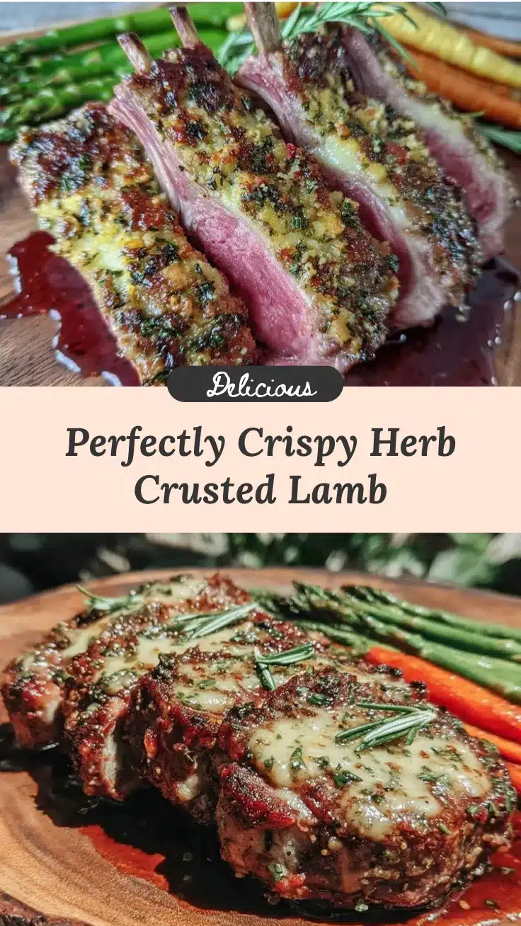herb crusted rack of lamb recipe