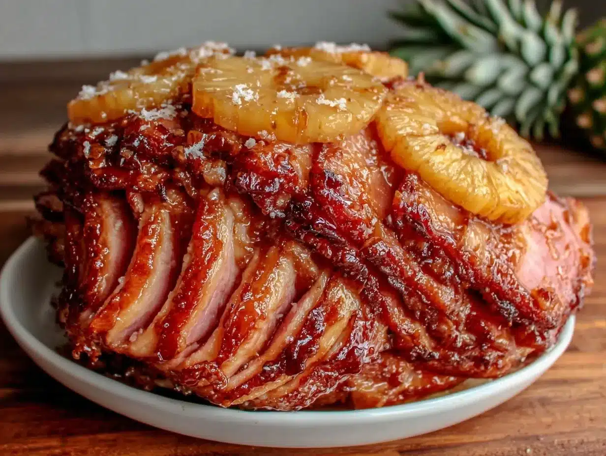 honey glazed spiral ham preparation steps