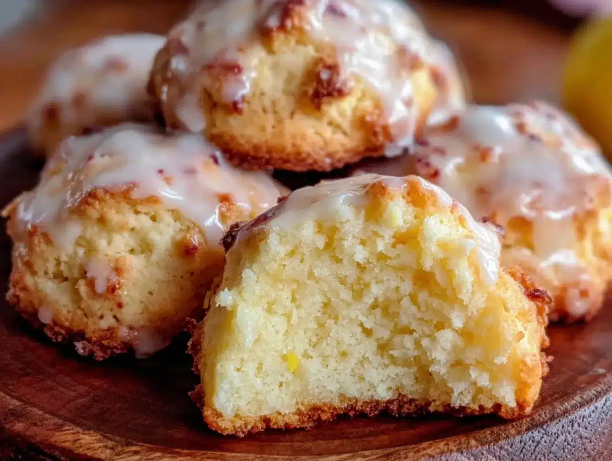 Italian ricotta cookies preparation steps