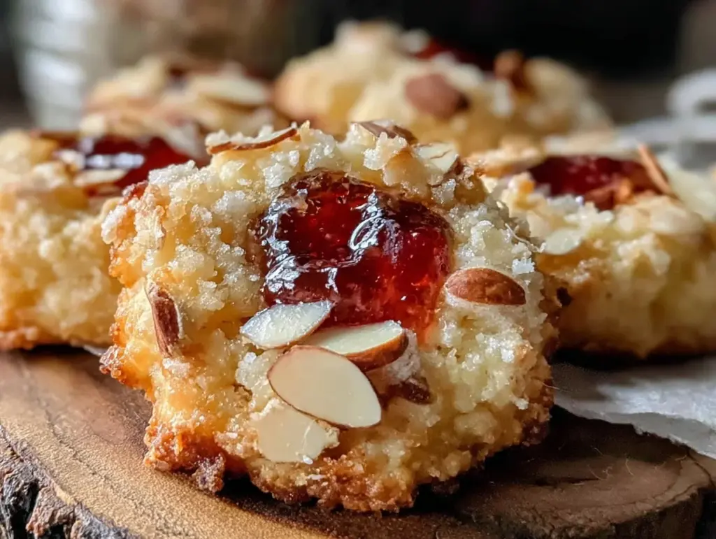 jam thumbprint cookies - featured image