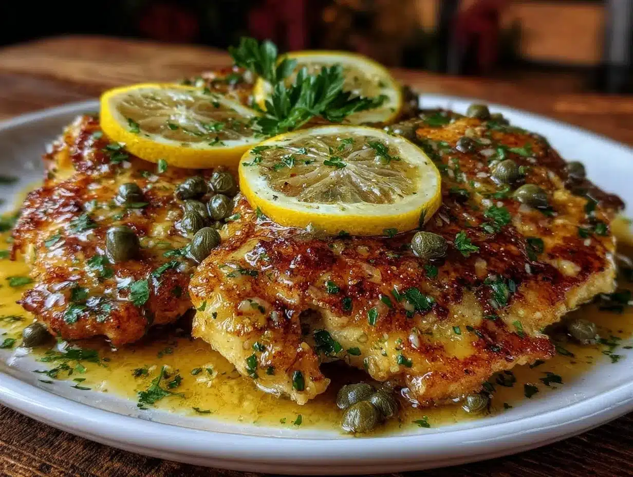 lemon butter chicken piccata preparation steps