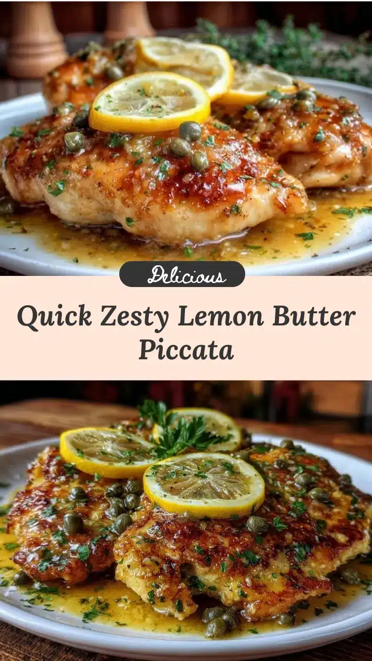 lemon butter chicken piccata recipe