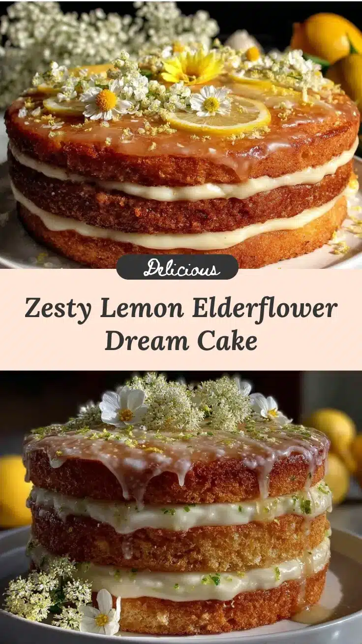 lemon elderflower layer cake recipe recipe