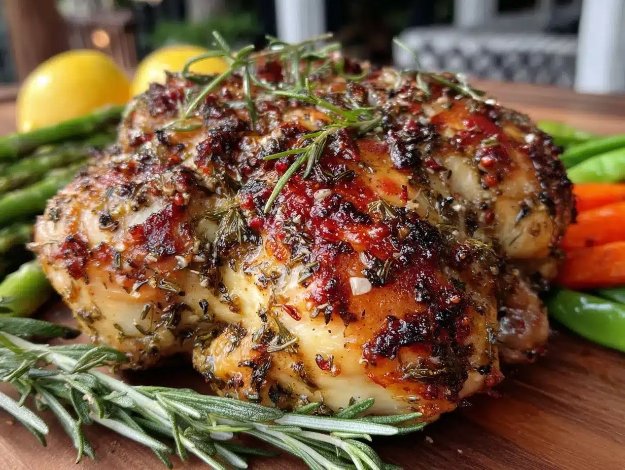 lemon herb roasted chicken preparation steps