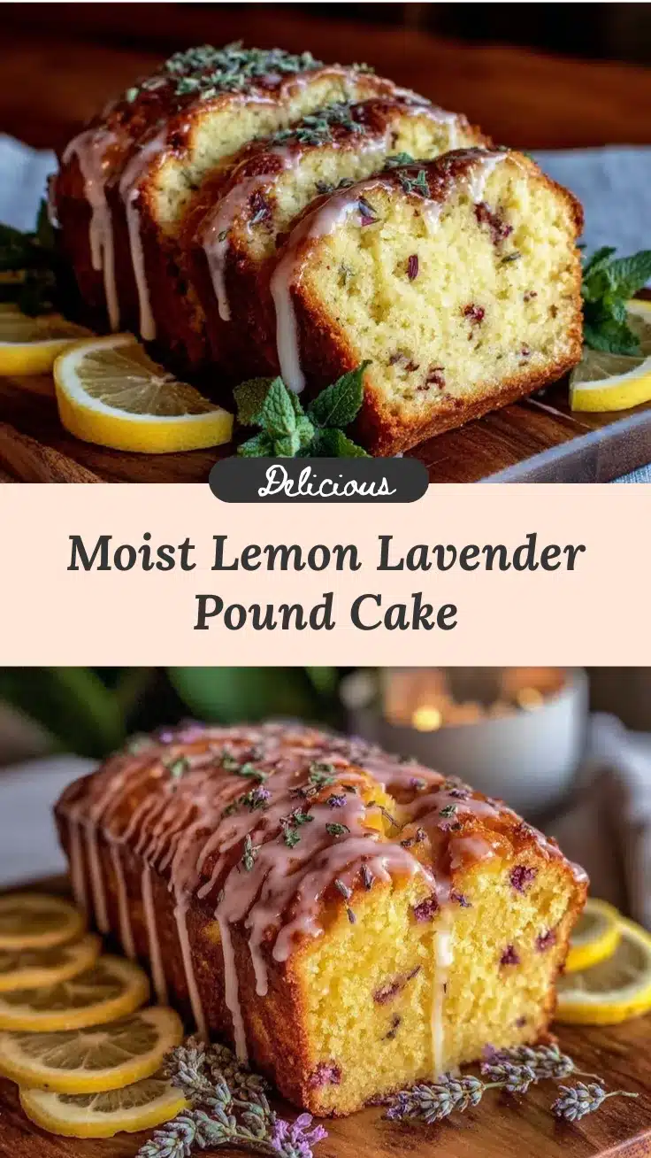 lemon lavender pound cake recipe